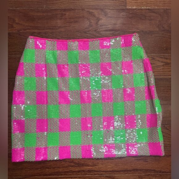 Trina Turk Sequin Skirt - Picture 2 of 3